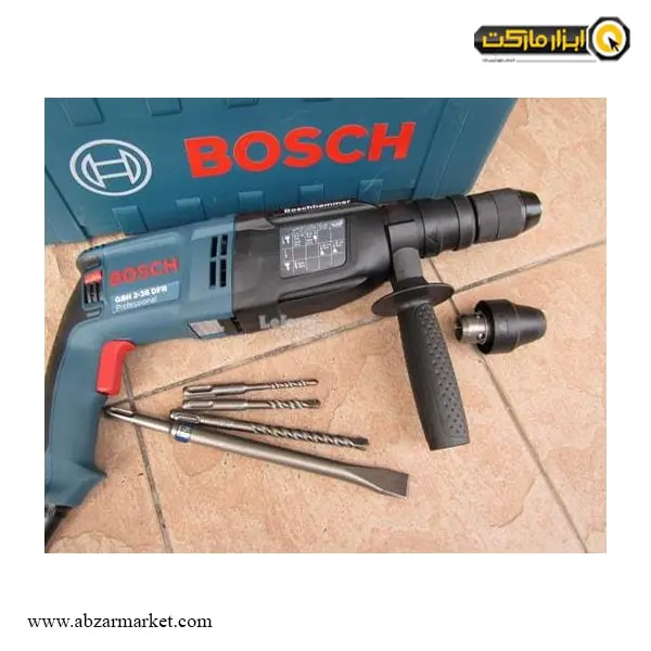 دریل بتن کن بوش 3 کیلویی مدل GBH 2-26 DFR