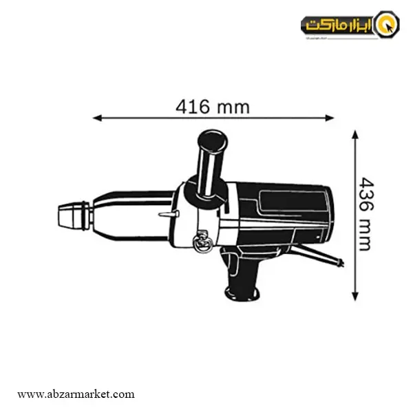 بکس برقی بوش 3/4 اینچ مدل GDS 24 بکس برقی بوش 3/4 اینچ مدل GDS 24