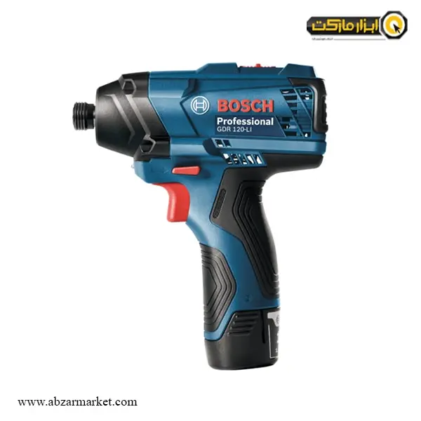 پیچ گوشتی شارژی ضربه ای بوش لیتیوم 12 ولت مدل GDR 120-LI