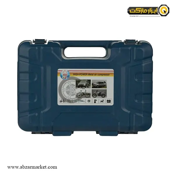 پمپ باد فندکی و سر باتری بوهو مدل BOX1 پمپ باد فندکی و سر باتری بوهو مدل BOX1