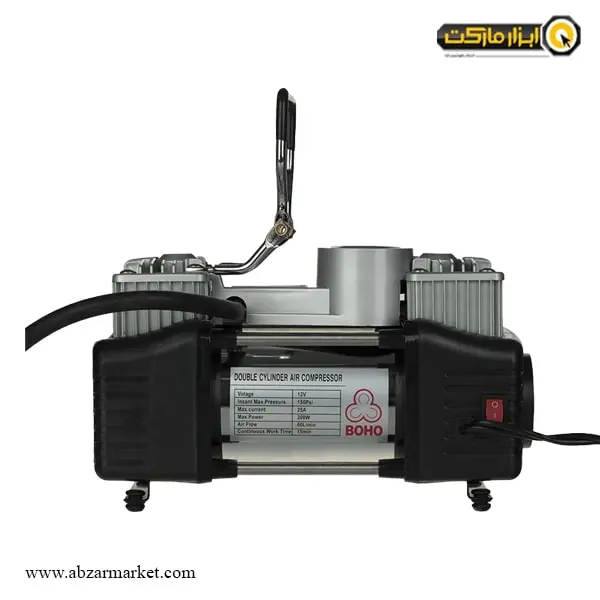 پمپ باد فندکی و سر باتری بوهو مدل BOX1 پمپ باد فندکی و سر باتری بوهو مدل BOX1