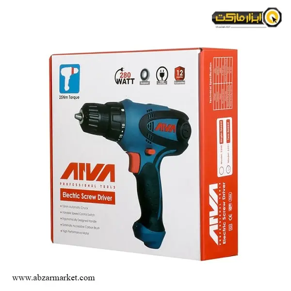 پیچ گوشتی برقی آروا 280 وات مدل 5351