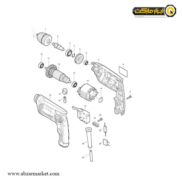 دریل ماکیتا مدل 6413
