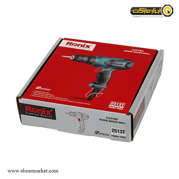 پیچ گوشتی برقی رونیکس 280 وات مدل 2513T