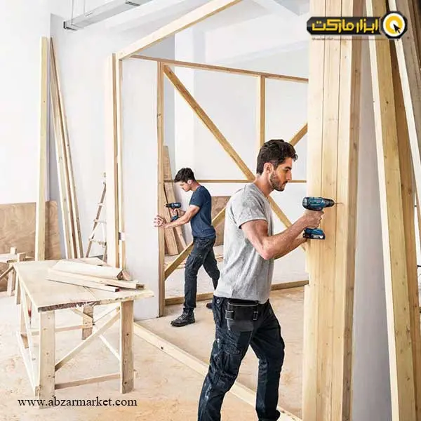 دریل شارژی چکشی بوش لیتیوم 18 ولت مدل GSB 180-LI