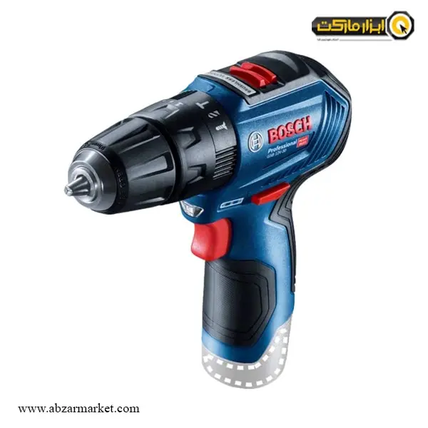 دریل شارژی چکشی بوش براشلس لیتیوم 12 ولت مدل GSB 12V-30 دریل شارژی چکشی بوش براشلس لیتیوم 12 ولت مدل GSB 12V-30