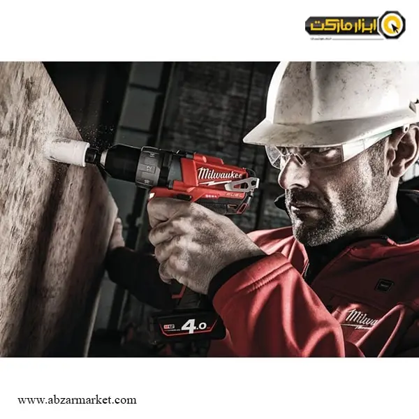 دریل شارژی چکشی میلواکی براشلس لیتیوم 12 ولت مدل M12 CDD-402X