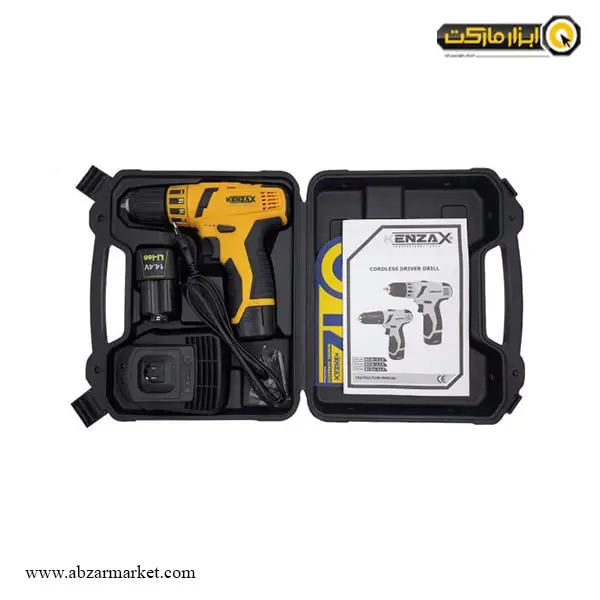 دریل شارژی کنزاکس لیتیوم 14.4 ولت مدل KCD-114 دریل شارژی کنزاکس لیتیوم 14.4 ولت مدل KCD-114