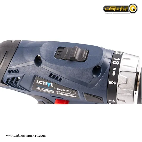 دریل شارژی اکتیو لیتیوم 20 ولت مدل AC-25220L