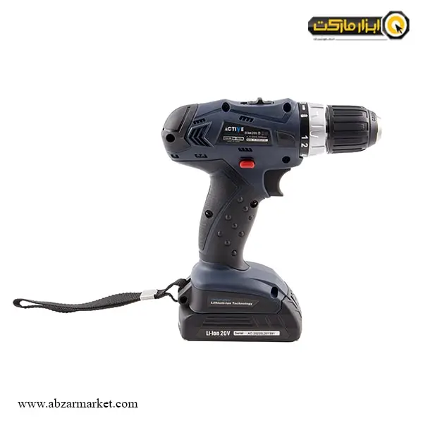 دریل شارژی اکتیو لیتیوم 20 ولت مدل AC-25220L