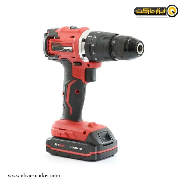 دریل شارژی چکشی محک براشلس لیتیوم 20 ولت مدل BCD-20 LI KIT دریل شارژی چکشی محک براشلس لیتیوم 20 ولت مدل BCD-20 LI KIT