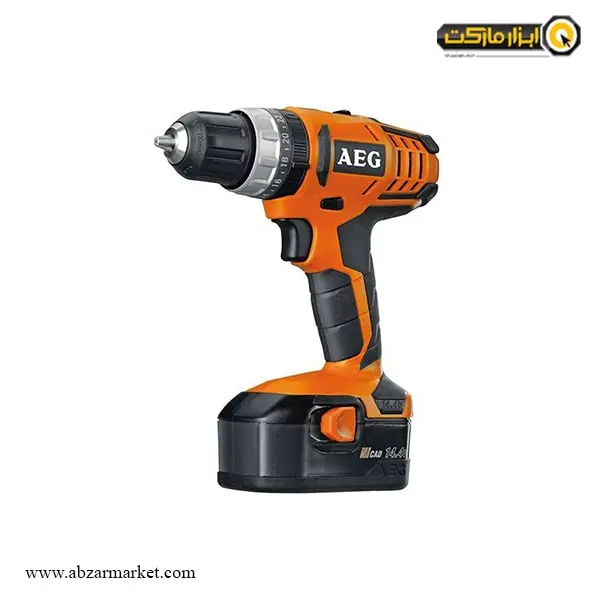 دریل شارژی چکشی AEG نیکل 14.4 ولت مدل BSB14G2NC-KIT1X دریل شارژی چکشی AEG نیکل 14.4 ولت مدل BSB14G2NC-KIT1X