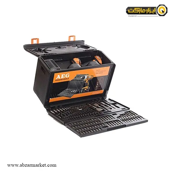 دریل شارژی چکشی AEG نیکل 14.4 ولت مدل BSB14G2NC-KIT1X دریل شارژی چکشی AEG نیکل 14.4 ولت مدل BSB14G2NC-KIT1X
