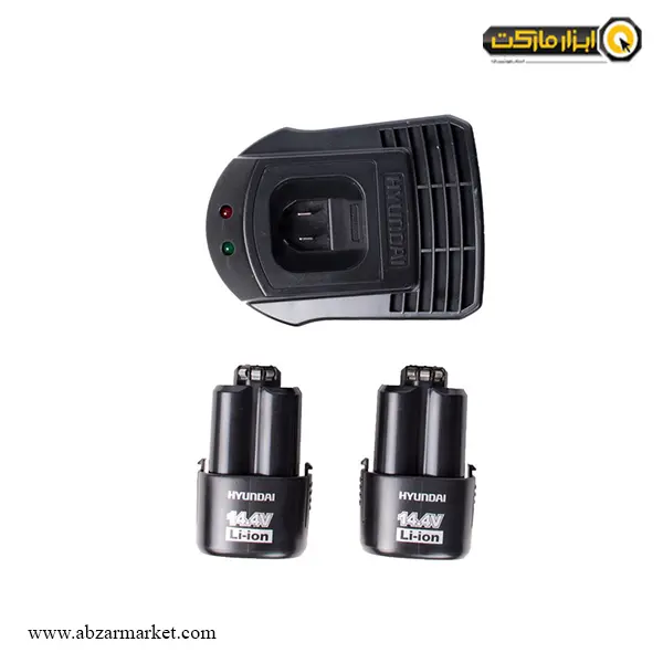 دریل شارژی هیوندای نیکل 14.4 ولت مدل HP214L-CD