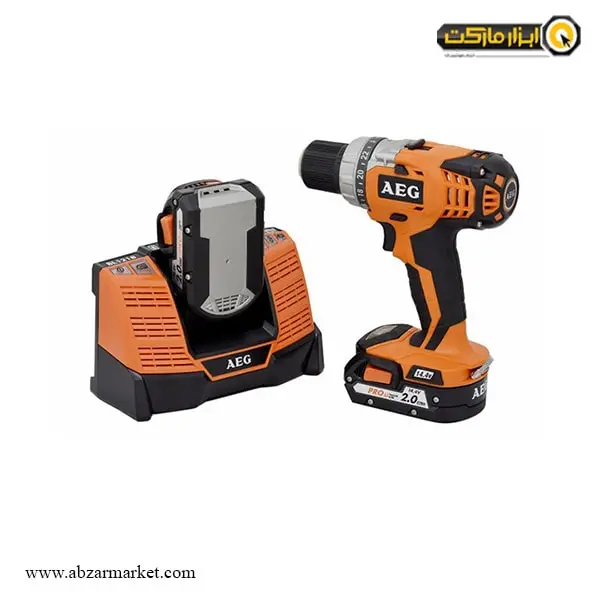 دریل شارژی AEG لیتیوم 14.4 ولت مدل BS14CLI-202c