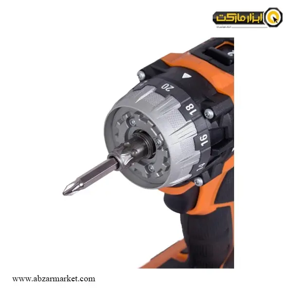 دریل شارژی چکشی AEG براشلس لیتیوم 18 ولت مدل BSB18CBL-202C