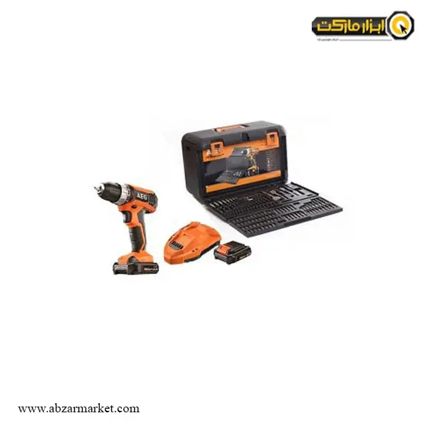 دریل شارژی چکشی AEG لیتیوم 14.4ولت مدل BSB14G3-202CKIT