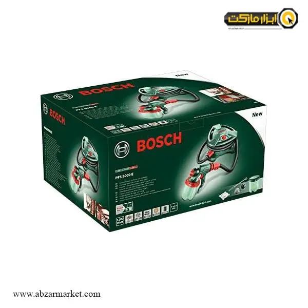 پیستوله برقی خرطومی بوش 1200 وات مدل PFS 5000 E
