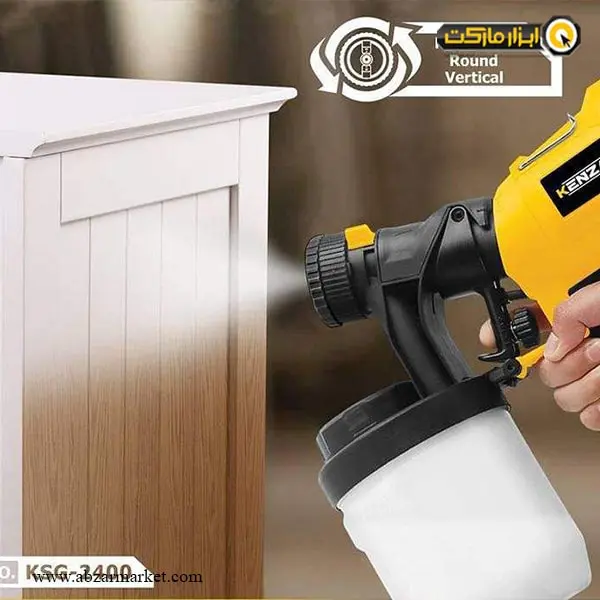 پیستوله برقی کنزاکس 400 وات مدل KSG-2400 پیستوله برقی کنزاکس 400 وات مدل KSG-2400
