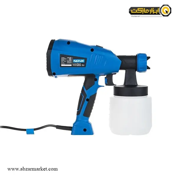 پیستوله رنگ پاش برقی نووا 400 وات مدل NTS-2741 پیستوله رنگ پاش برقی نووا 400 وات مدل NTS-2741