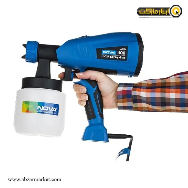 پیستوله رنگ پاش برقی نووا 400 وات مدل NTS-2741 پیستوله رنگ پاش برقی نووا 400 وات مدل NTS-2741