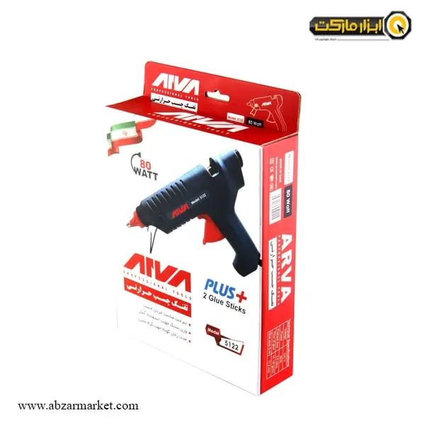 تفنگ چسب حرارتی آروا 80 وات مدل 5122