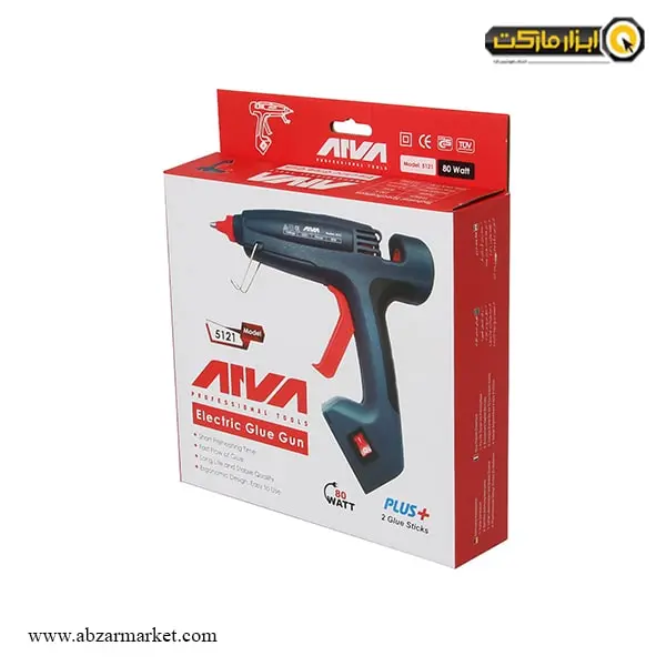 تفنگ چسب حرارتی آروا 80 وات مدل 5121