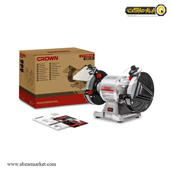 سنگ سنباده رومیزی کرون 150 میلی‌ متر مدل CT13546
