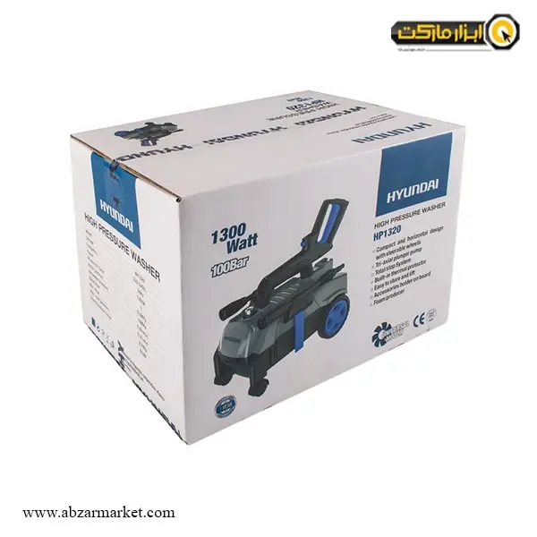 کارواش خانگی هیوندای 100 بار ذغالی مدل HP1320