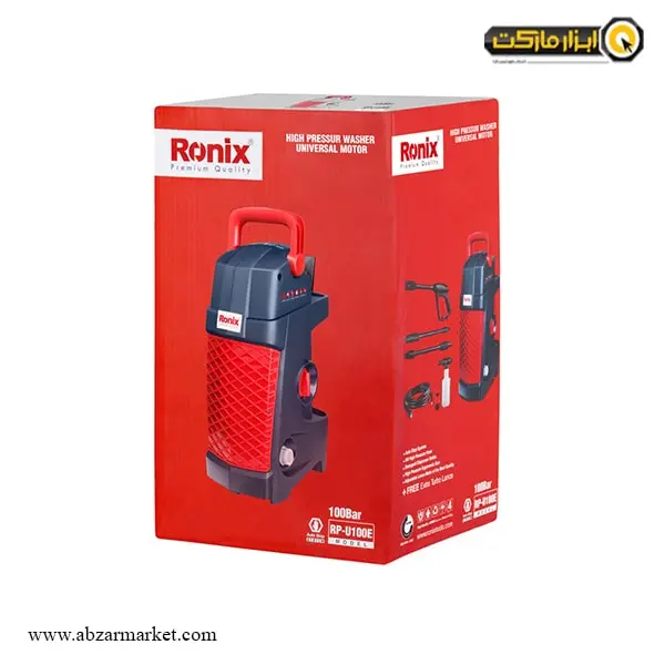 کارواش خانگی رونیکس 100 بار ذغالی مدل RP-U100E