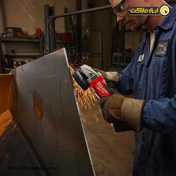 مینی فرز شارژی میلواکی براشلس 18 ولت مدل M18 CAG125XPDB-502X