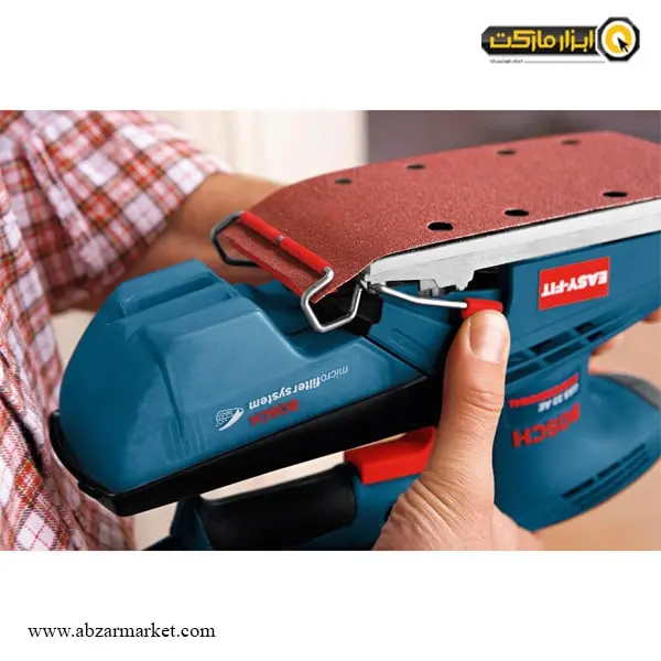 سنباده لرزان مستطیلی بوش دیمر دار مدل GSS 23 AE