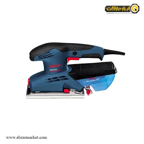 سنباده لرزان مستطیلی بوش دیمر دار مدل GSS 23 AE