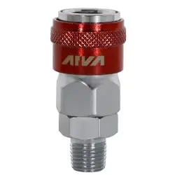 کوپلینگ باد مادگی اتوماتیک آروا 1/4 اینچ رزوه خارج مدل 3483