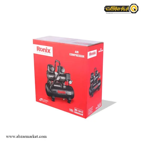 پمپ باد سایلنت رونیکس 10 لیتری مدل RC-1012 پمپ باد سایلنت رونیکس 10 لیتری مدل RC-1012