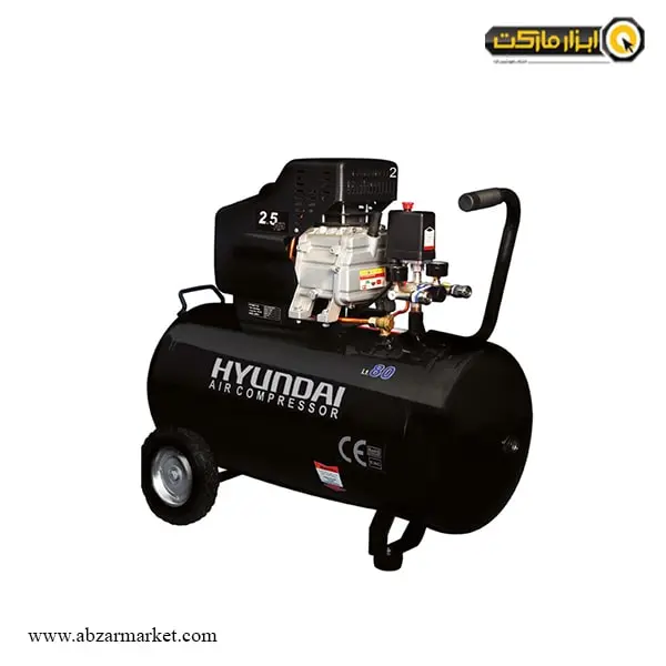 کمپرسور باد 80 لیتری هیوندای مدل AC-8025 کمپرسور باد 80 لیتری هیوندای مدل AC-8025