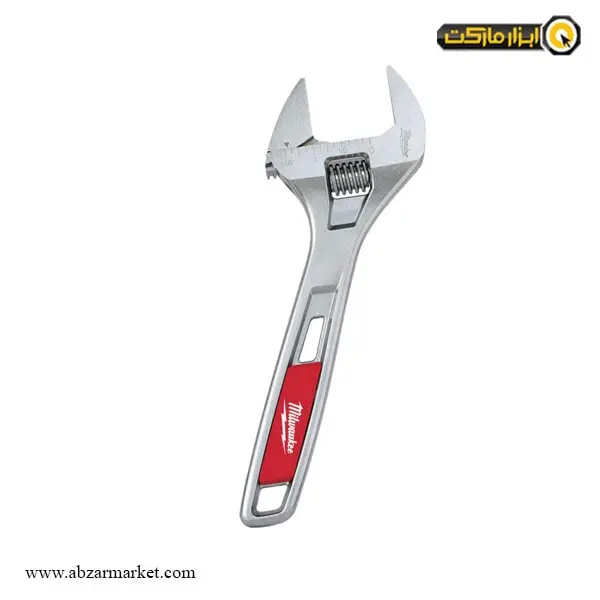 آچار فرانسه میلواکی فک پهن 8 اینچ مدل 7508 آچار فرانسه میلواکی فک پهن 8 اینچ مدل 7508