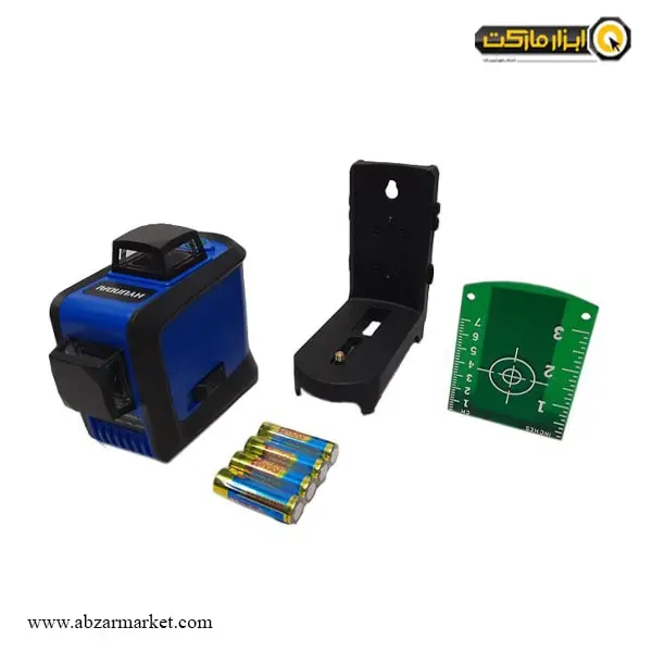 تراز لیرزی هیوندای سه خط 360 درجه نور سبز مدل 3D600A-G تراز لیرزی هیوندای سه خط 360 درجه نور سبز مدل 3D600A-G