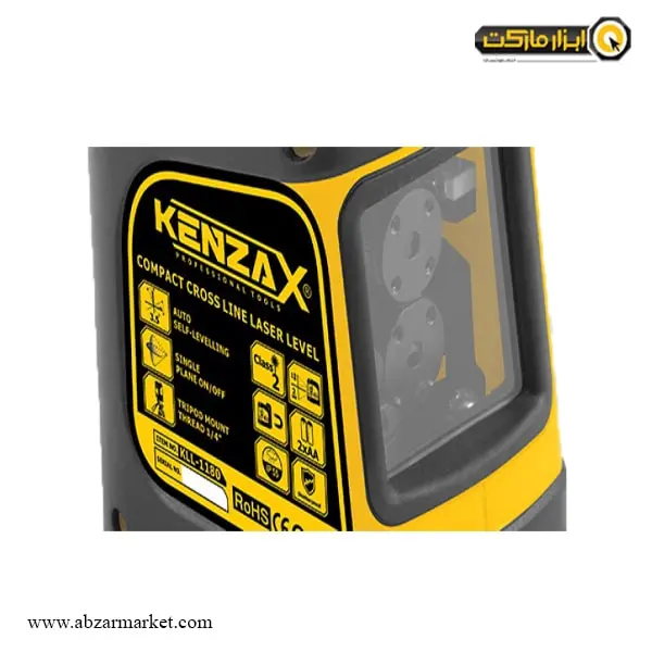 تراز لیزری کنزاکس دو خط مدل KLL-1180 تراز لیزری کنزاکس دو خط مدل KLL-1180