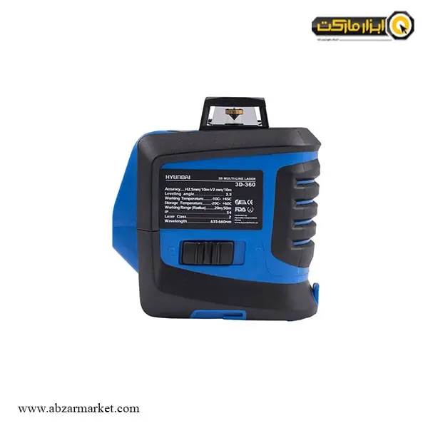 تراز لیزری هیوندای سه خط 360 درجه 3D-360