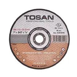 صفحه برش استیل توسن 180x1.6 میلی متر-مجموعه ( 5 عددی )