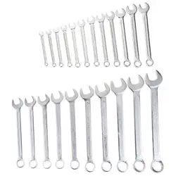 ست آچار یک سر تخت یک سر رینگ توسن 22 عددی مدل T101-S22