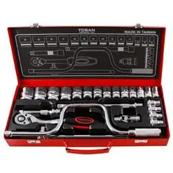 جعبه بکس توسن 24 پارچه 1/2 اینچ مدل T1252-24M-6