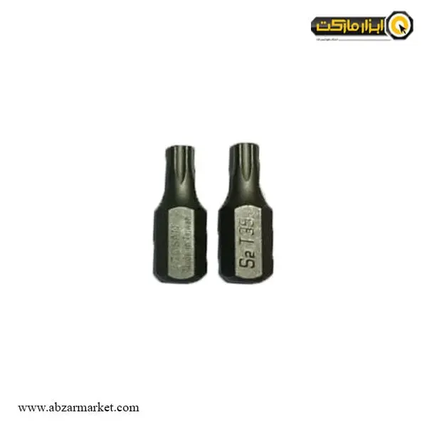سر پیچ گوشتی ستاره ای توسن کوتاه تکی مدل T1253-TS