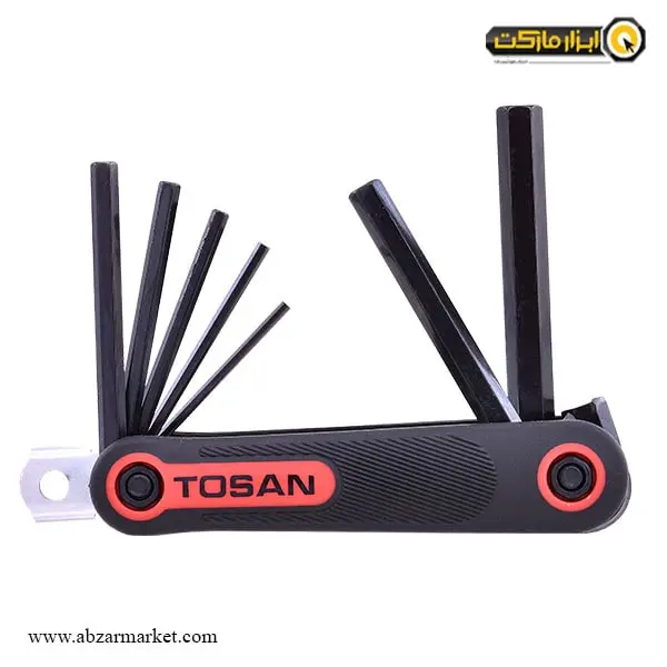 آچار آلن شش گوش توسن چاقویی مدل T726-N