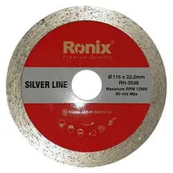 صفحه سرامیک بر مینی رونیکس سیلورلاین 115 میلی متر مدل RH-3538