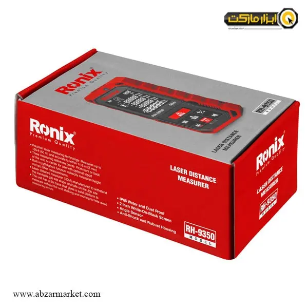 متر لیزری رونیکس 50 متری مدل RH-9350 متر لیزری رونیکس 50 متری مدل RH-9350