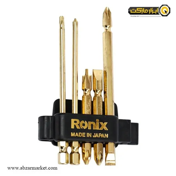 ست سر پیچ گوشتی رونیکس 5 عددی مدل RH-5420 ست سر پیچ گوشتی رونیکس 5 عددی مدل RH-5420