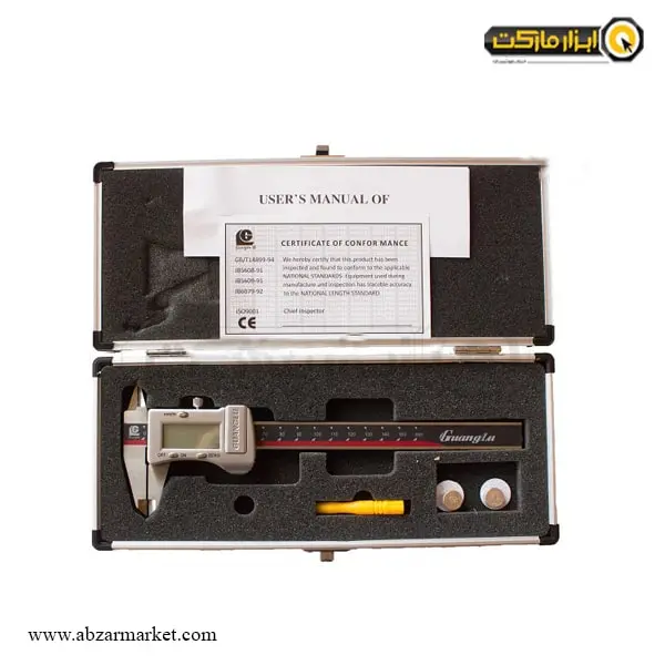 کولیس دیجیتال گوانگلو 15 سانتی متر یونیت فلزی مدل 101-111 G