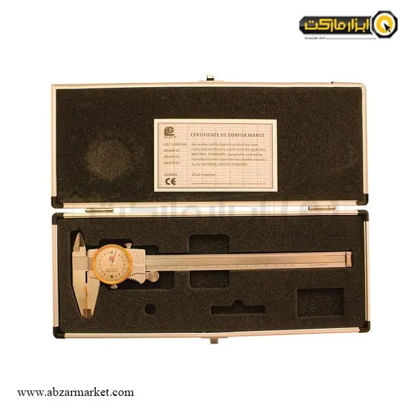 کولیس ساعتی گوانگلو 20 سانتی متر مدل 171-134-A2 کولیس ساعتی گوانگلو 20 سانتی متر مدل 171-134-A2